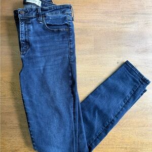 Abercrombie & Fitch Dark Blue Super Skinny Jeans